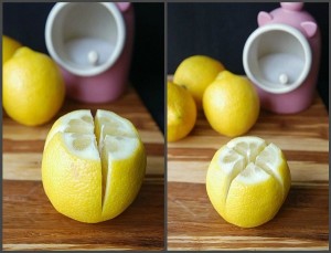 lemon cut
