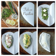 Fish en Papillote, How To, Step by Step