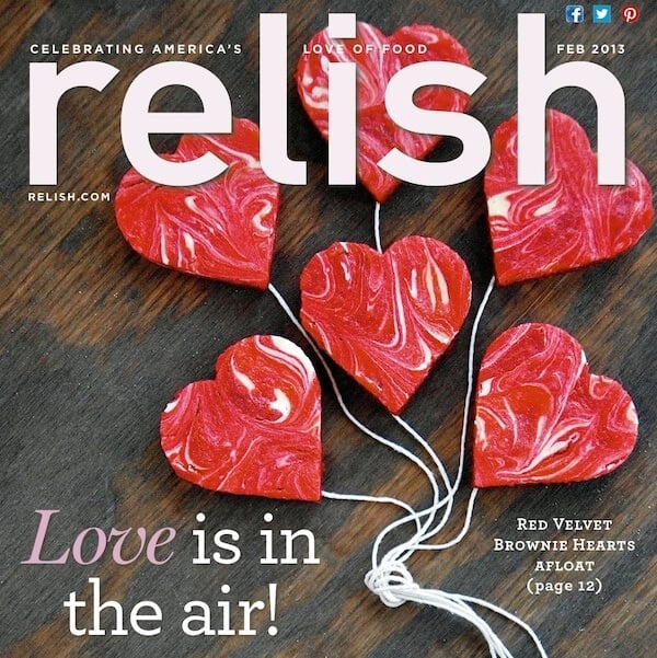 Relish February Cover